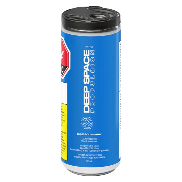 Deep Space Blue Sourberry CBG/Caffeine Soda