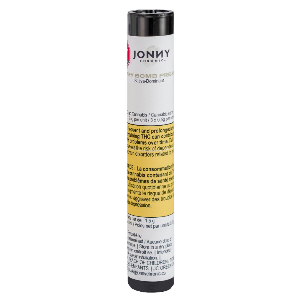 Jonny Chronic Cherry Bomb Reefers Pre-Roll