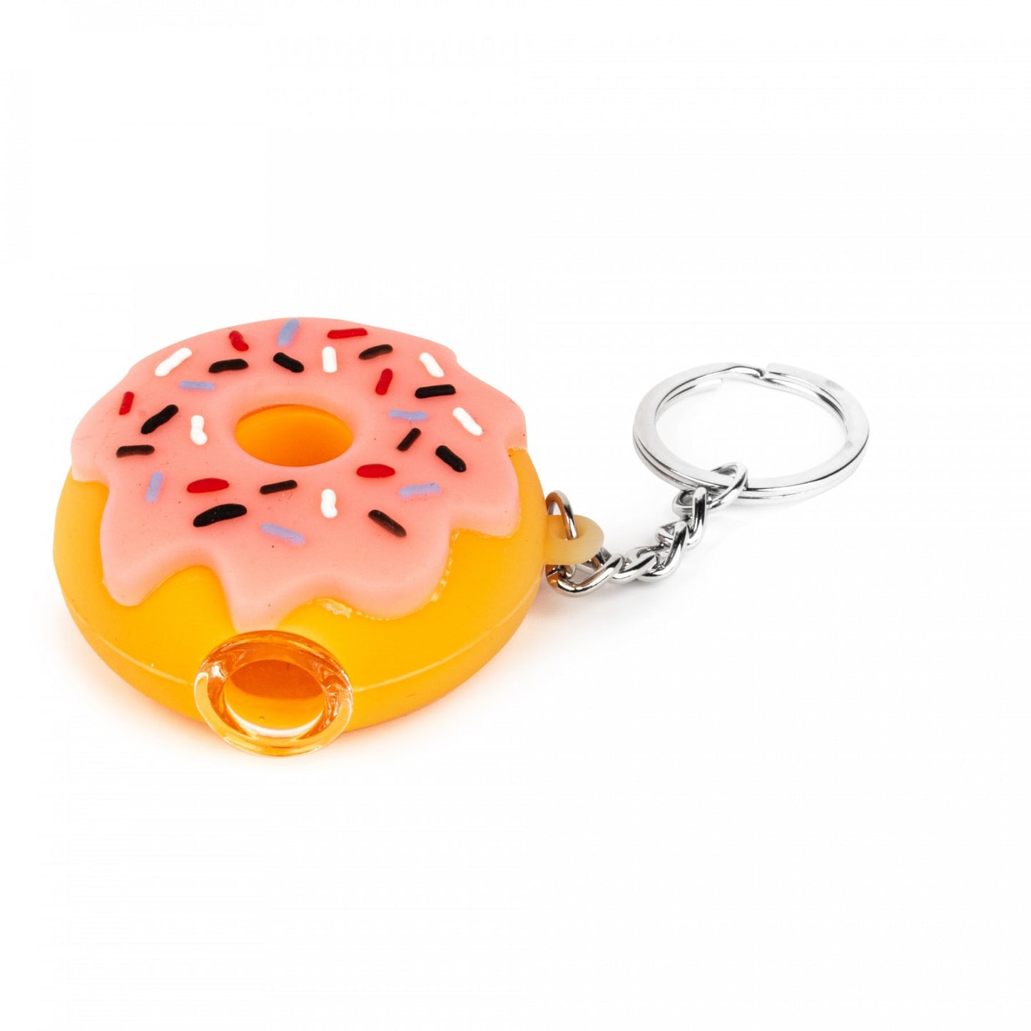 LIT Donut Hand Pipe Keychain