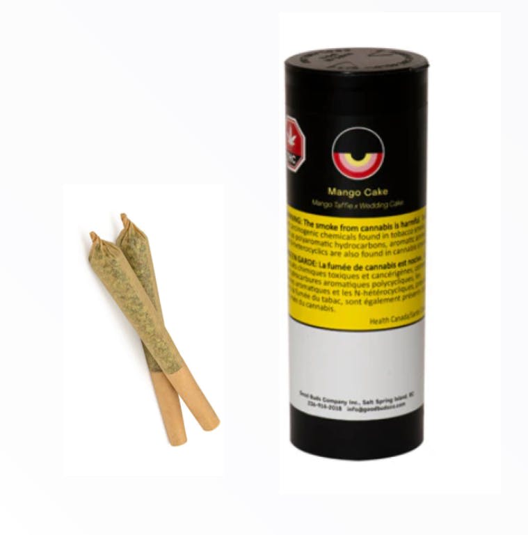 Good Buds Mango Cake Hash Infused Pre-Roll