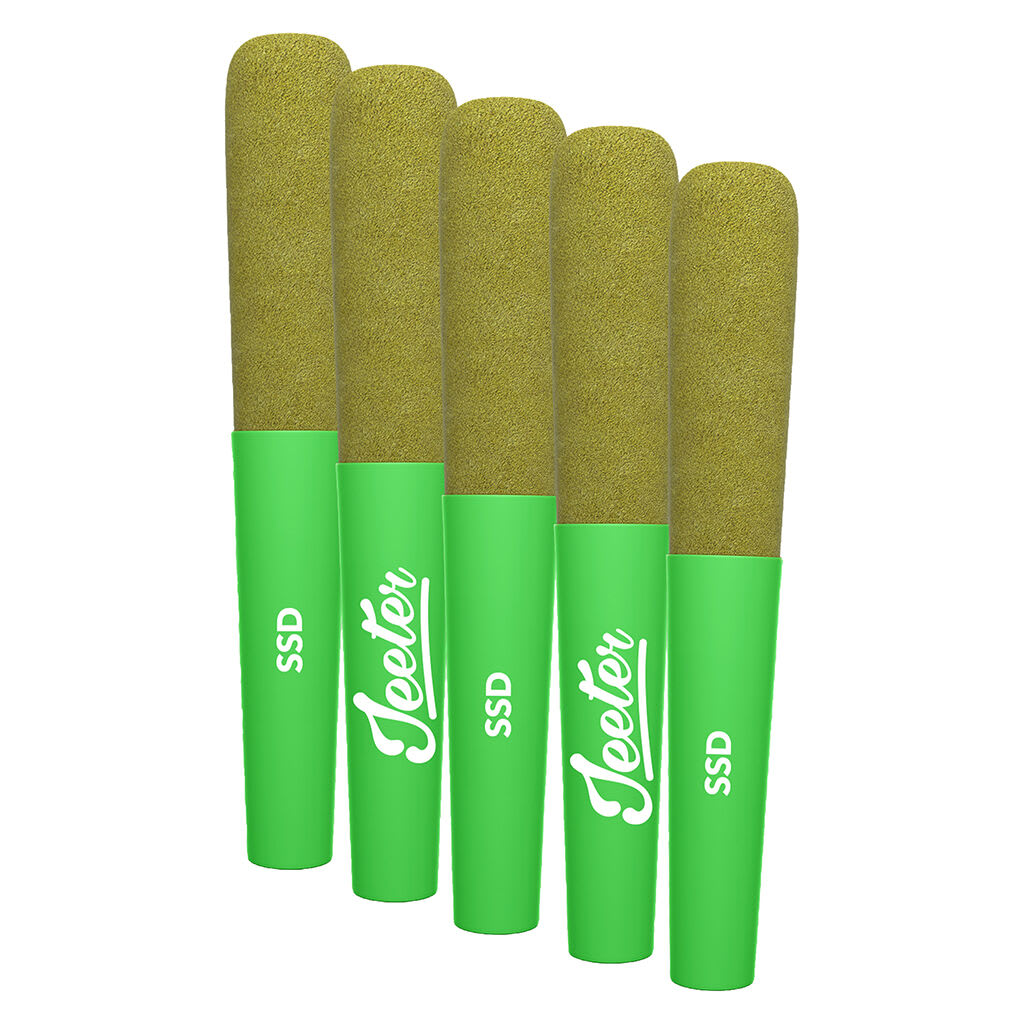 Baby Jeeter Strawberry Sour Diesel Infused Pre-Roll