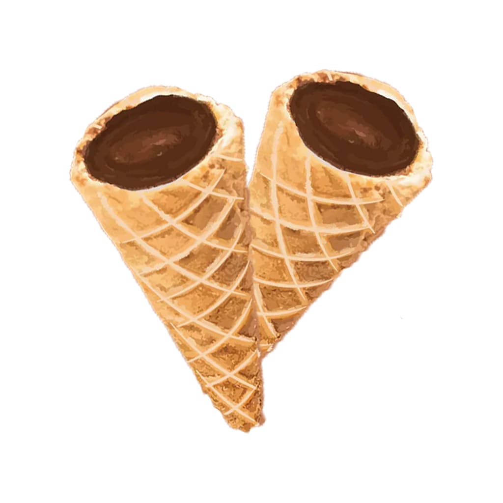 A-Ha! Live Rosin Waffle Cones Milk Chocolate