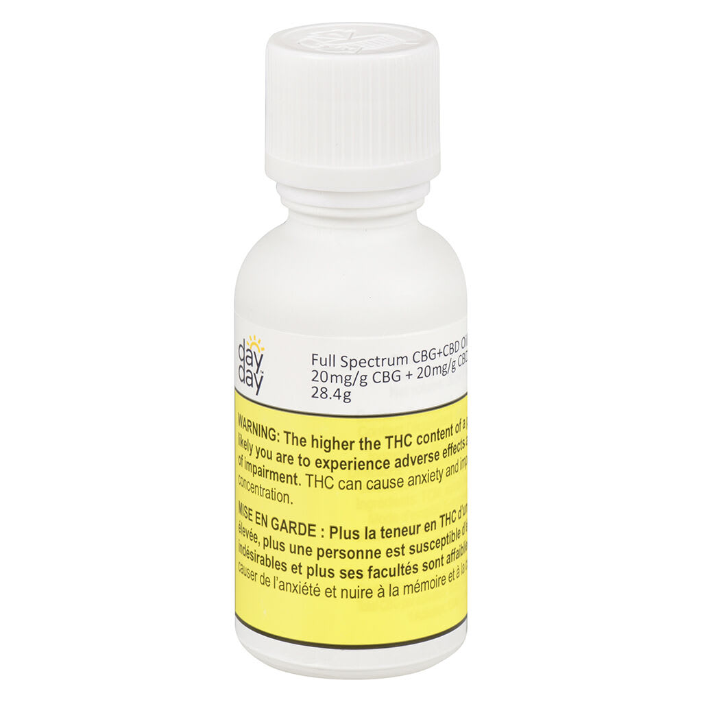 DayDay Full Spectrum CBG:CBD Oil