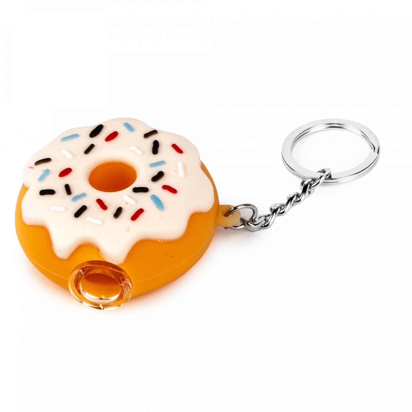 LIT Donut Hand Pipe Keychain
