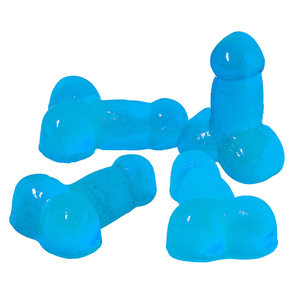 Censored Ediblies Blue Raspberry Penis Soft Chew
