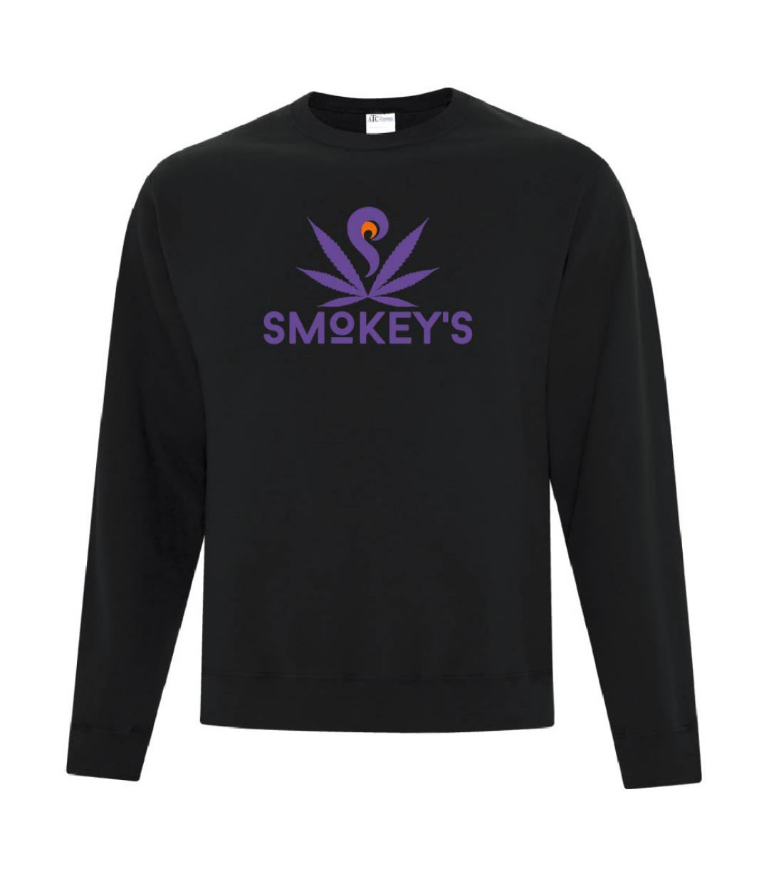 Smokey's Classic Black Sweatshirt