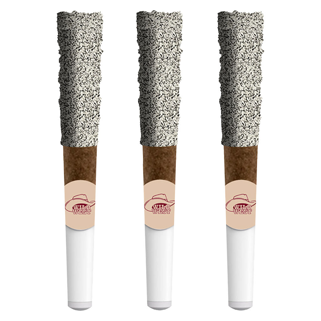 Wild West 60+ Strawberry Stampede Diamonds Dipped Blunts